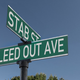 The intersection at the newly renamed Marigold Square.